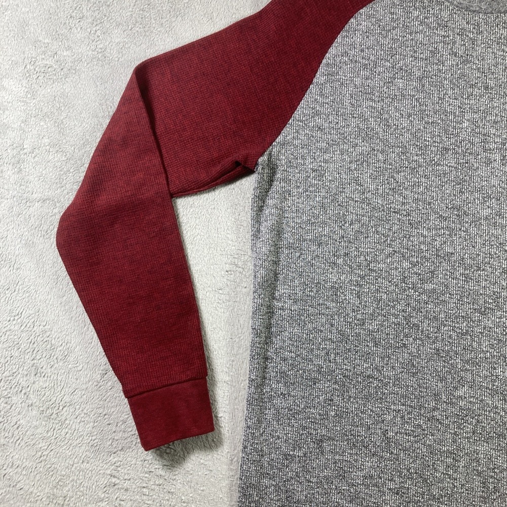 Ecko Unltd. Shirt Adult Large Gray Red Rhino Logo Long Sleeve Comfort Preppy - Picture 3 of 14